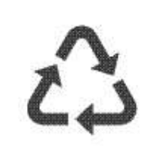 TPS Recycling Label - Recycling Symbol