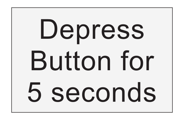 Fairfield Inn & Suites - Informational Sign - Depress Button for 5 Seconds