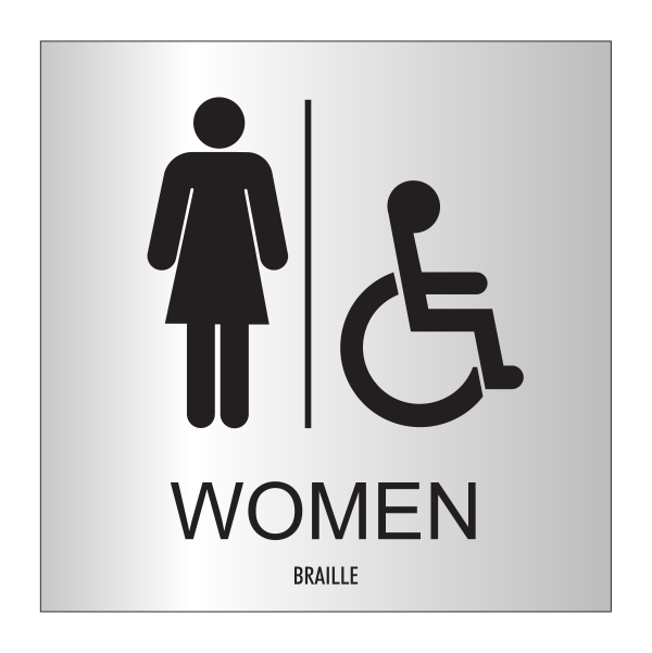 Fairfield Inn & Suites - Restroom ID - Women Accessible