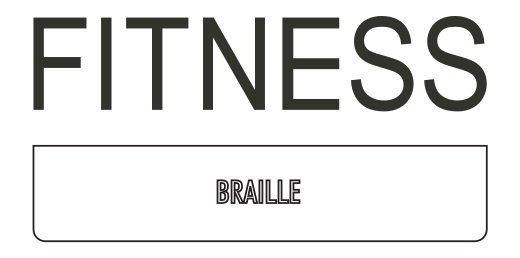 Fairfield Inn & Suites Fitness Acrylic Copy with Braille Strip