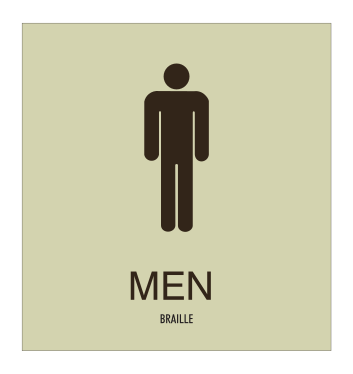 SpringHill Suites Restroom ID - Men