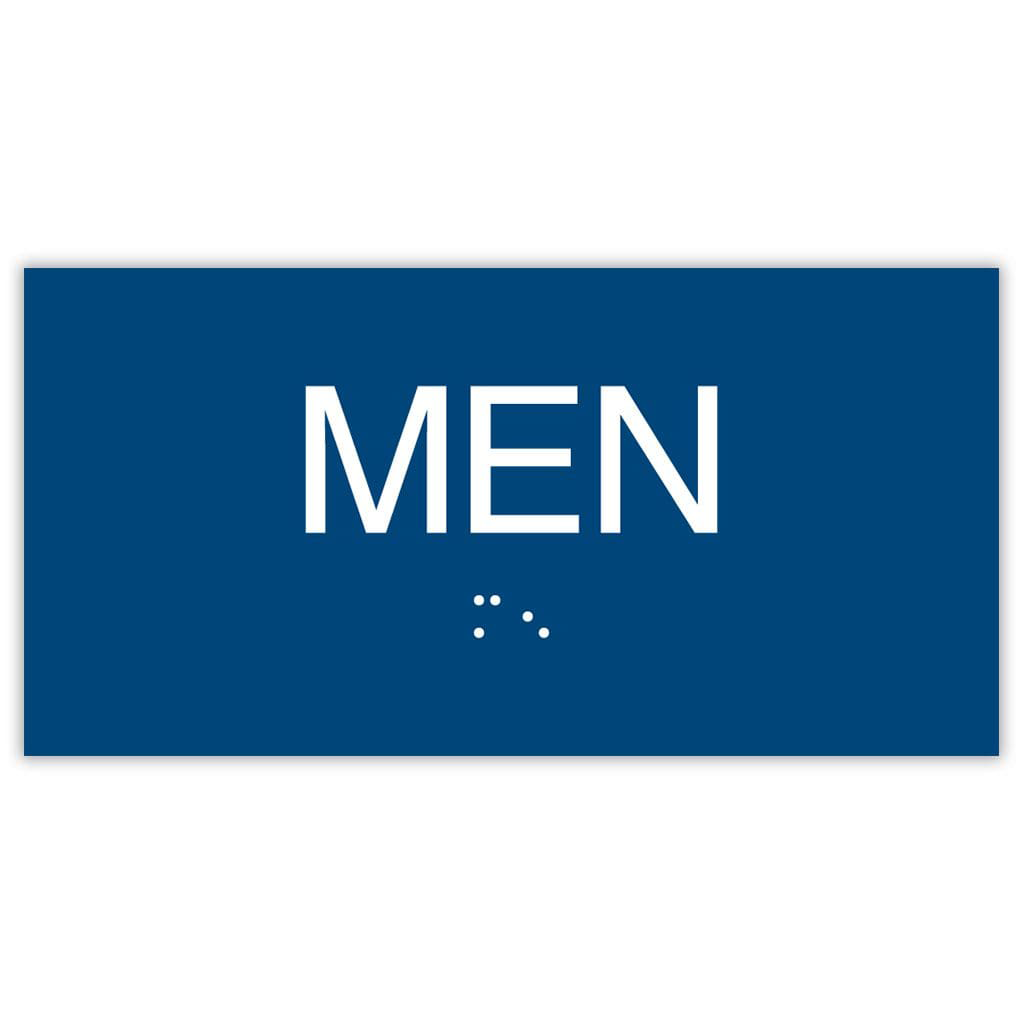 Publix Men, Square Corners - Blue