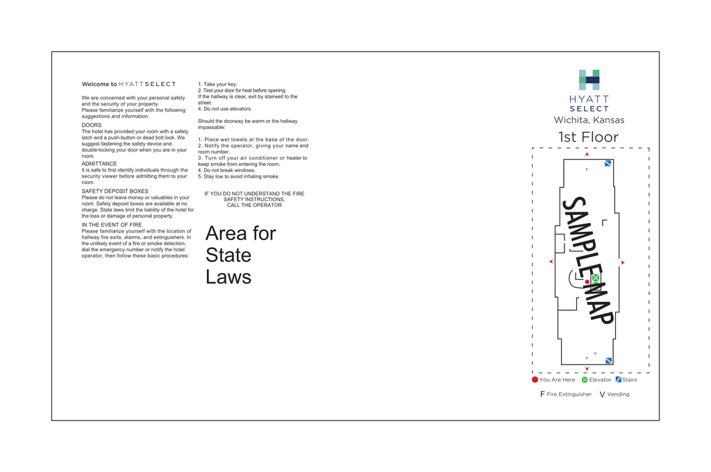 Hyatt Select Fire Evacuation Plan