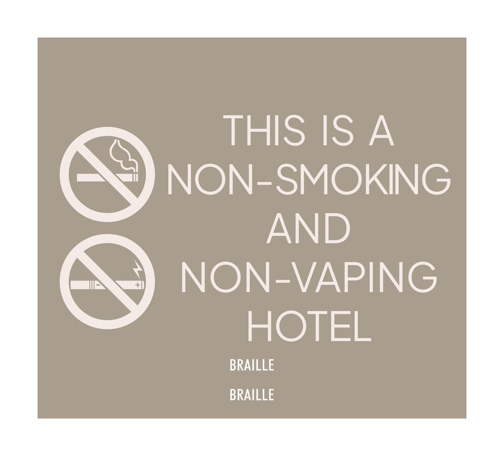 Hyatt Select Informational - No Smoking