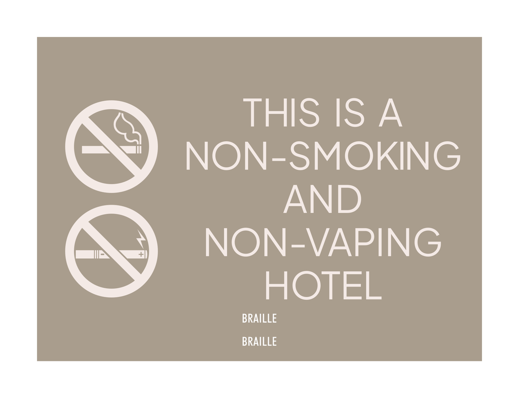 Hyatt Select Informational - No Smoking