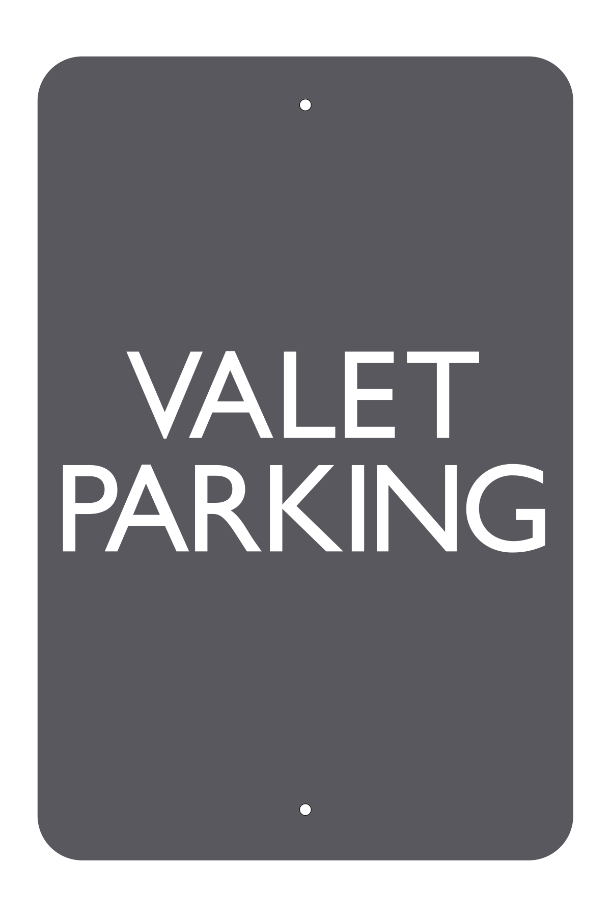 AC Hotel Parking Sign - Valet Parking