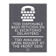 AC Hotel Room Identification Sign - TDD Available Upon Request (Bilingual)