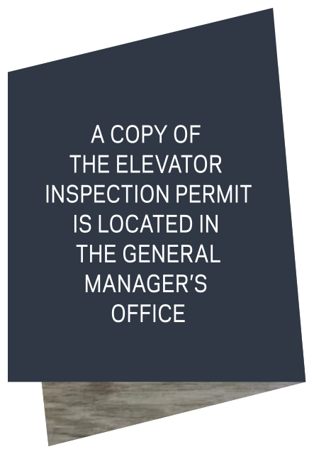 Aloft Informational - Elevator Inspection Permit