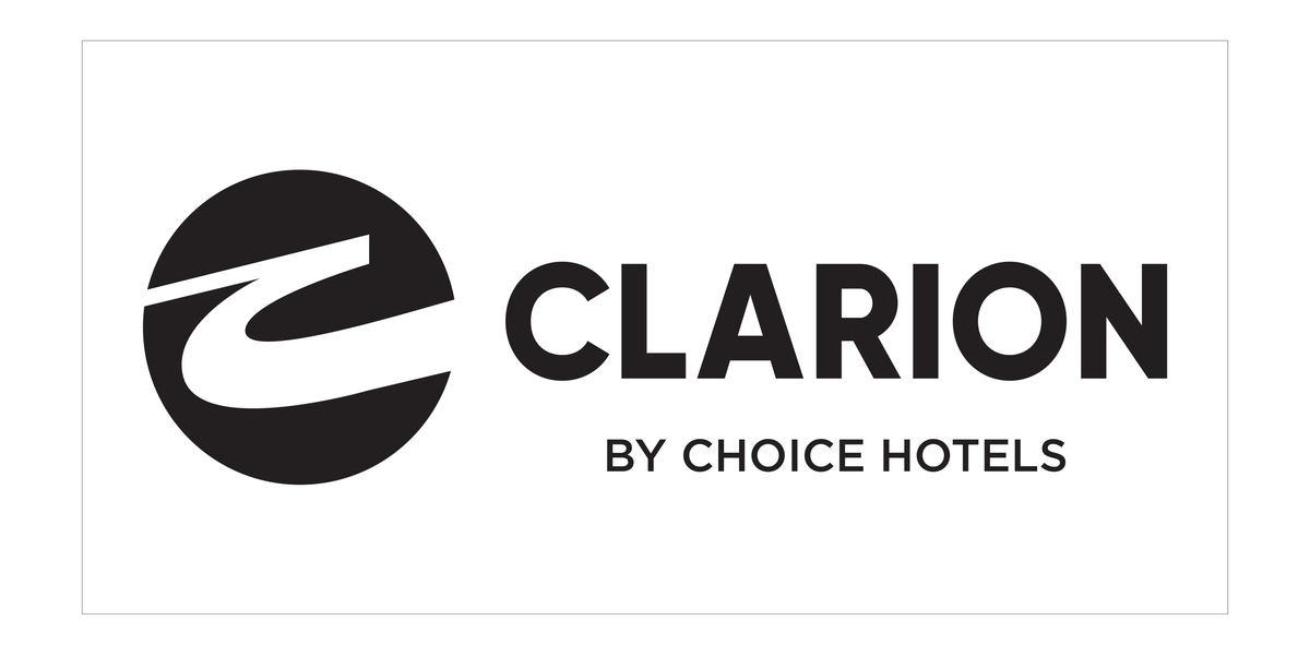 Clarion Logo - White/Black