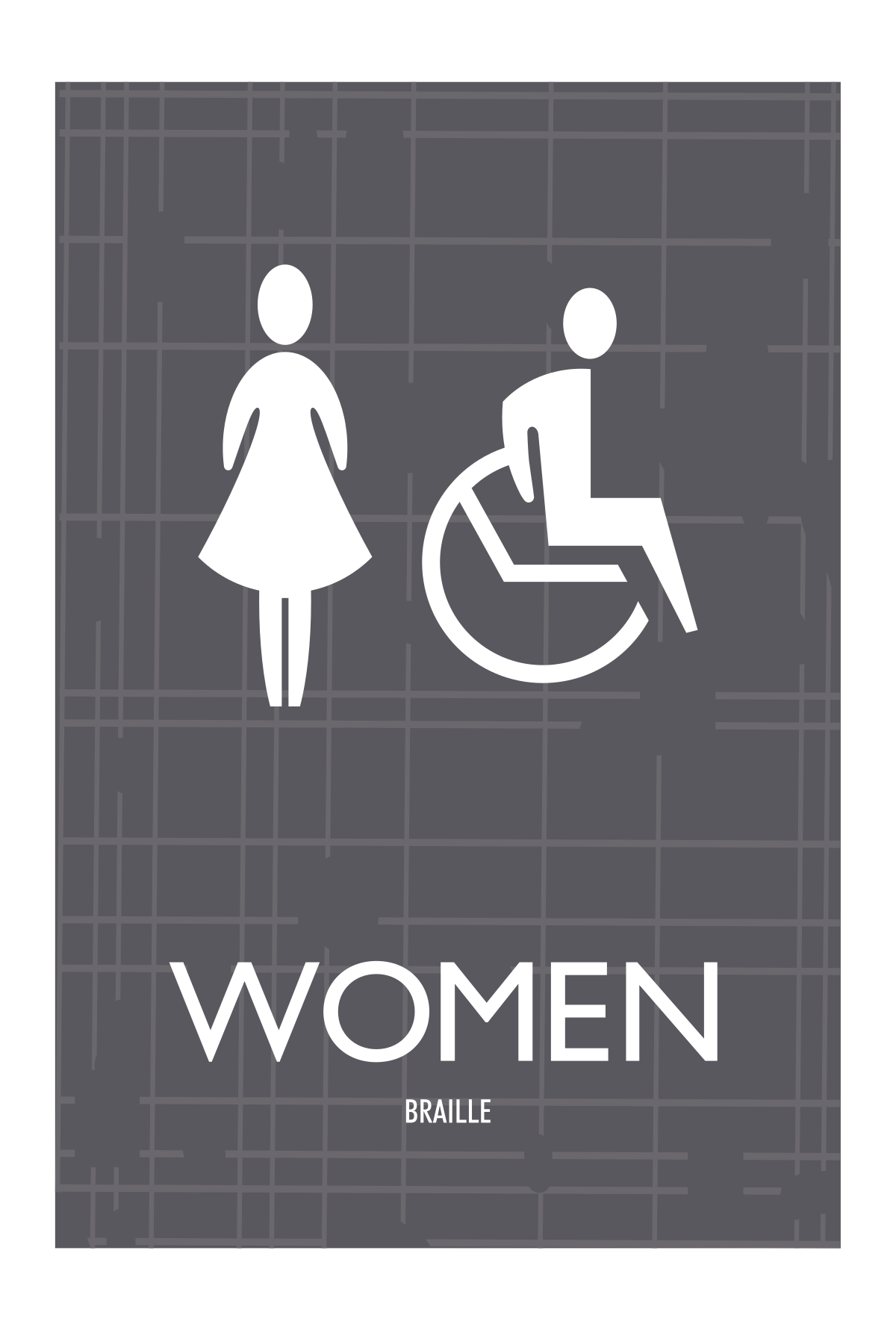 AC Hotel Restroom Sign - Women Accessible