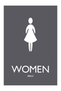 AC Hotel Restroom Sign - Women (BOH)