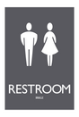 AC Hotel Restroom Sign - Unisex (BOH)