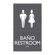 AC Hotel Restroom Sign - Unisex (Bilingual)