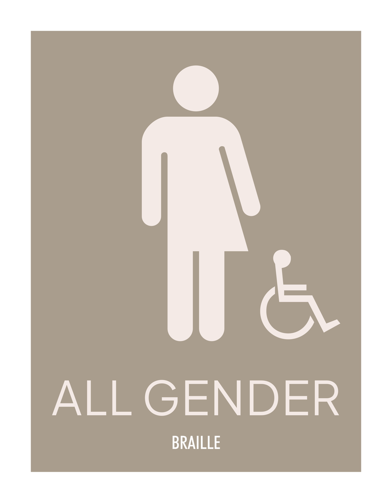 Hyatt Select Restroom ID - All Gender