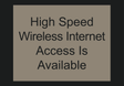 Country Inn & Suites Informational - High Speed Internet (Witching Hour)