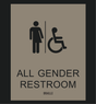 Country Inn & Suites Restroom Identification - Accessible All Gender Restroom (Witching Hour)