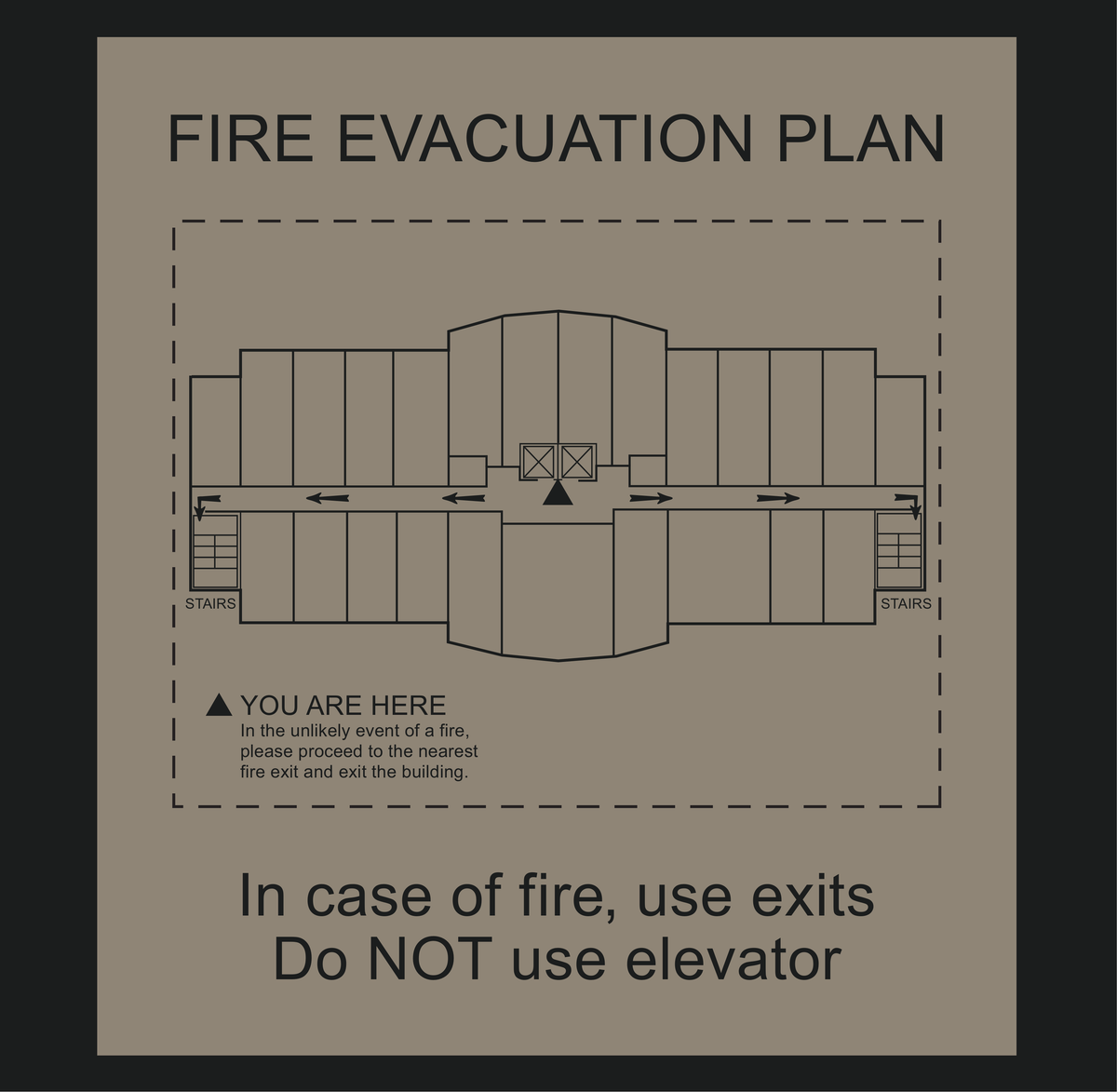 Country Inn & Suites Fire Evacuation Plan - Use Exits (Witching Hour)