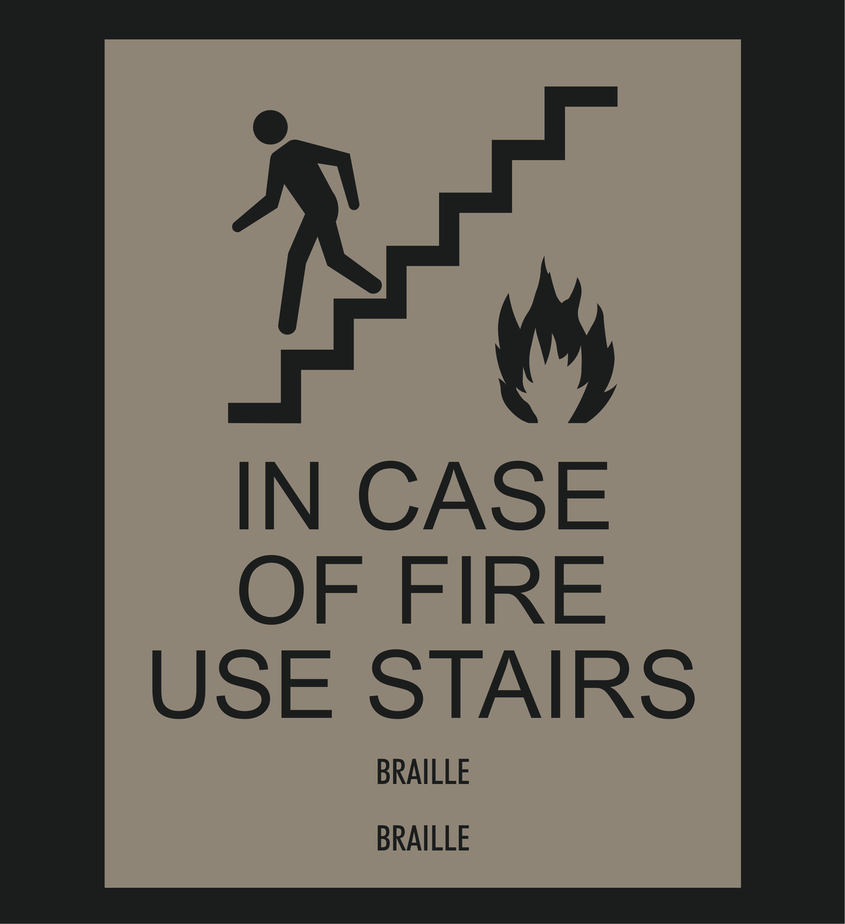 Country Inn & Suites Stairwell Identification - In Case of Fire Use Stairs (Witching Hour)