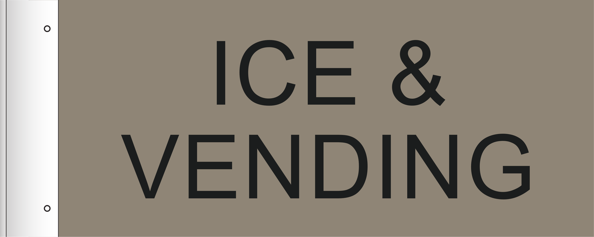 Country Inn & Suites Projecting Sign - Ice & Vending (Witching Hour)