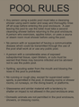 Country Inn & Suites Pool Rules (Witching Hour)