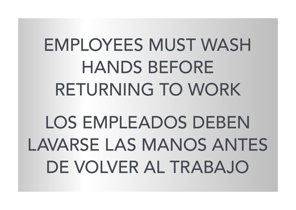 Courtyard Informational - Wash Hands