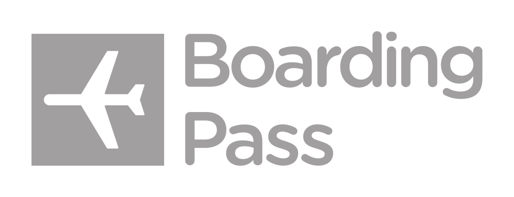 Courtyard Boarding Pass Sign