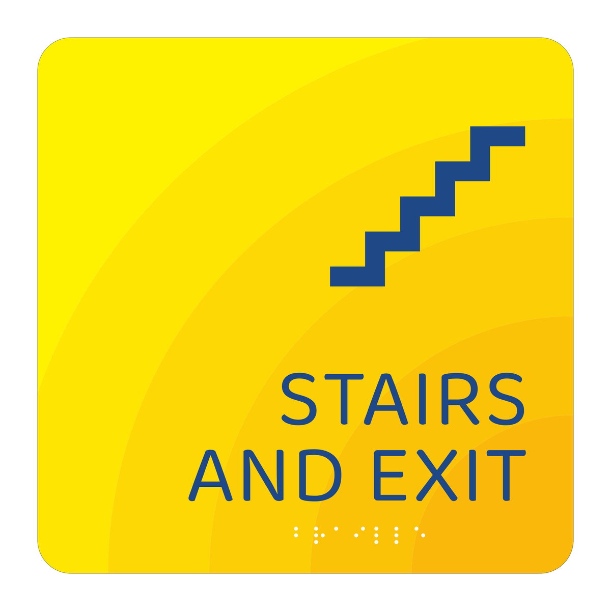 Days Inn Stairwell Identification - Stairs And Exit (Yellow Square)