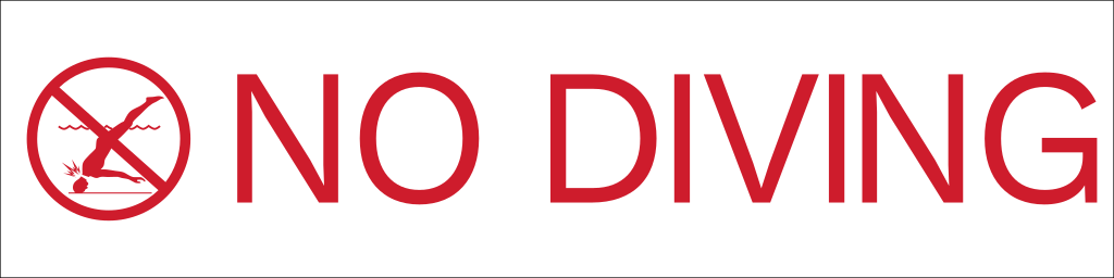Hyatt Studios No Diving