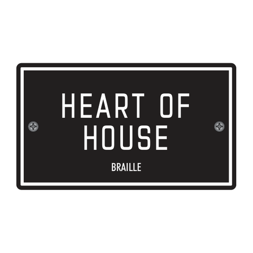 Moxy Room Identification - Heart of House (Black)