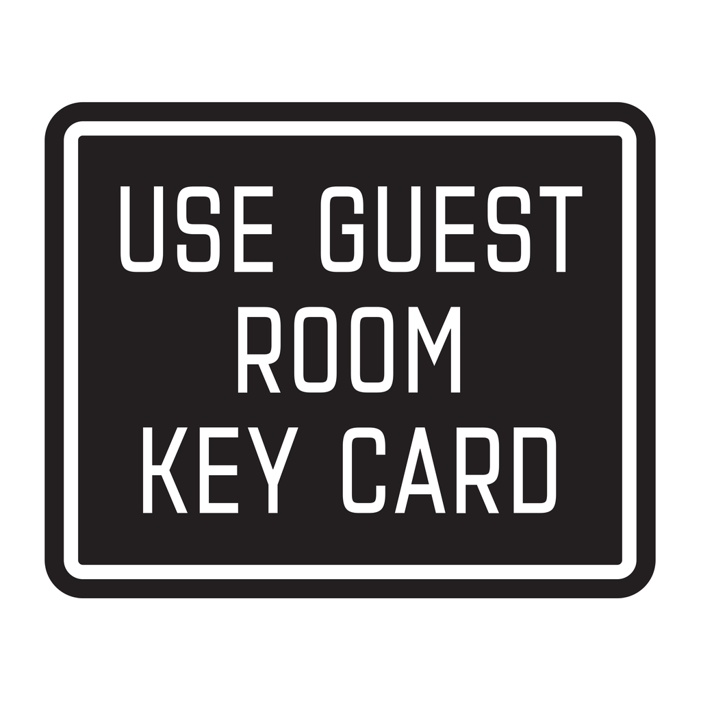 Moxy Key Card Holder - BOH (Black)