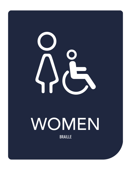 Restroom Sign - Women