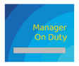Days Inn Manager On Duty (Blue Rectangle)