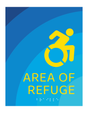Days Inn Area of Refuge (Blue Rectangle)