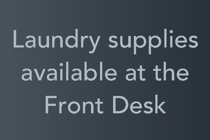 Delta Hotels Laundry Supplies Sign (BOH)