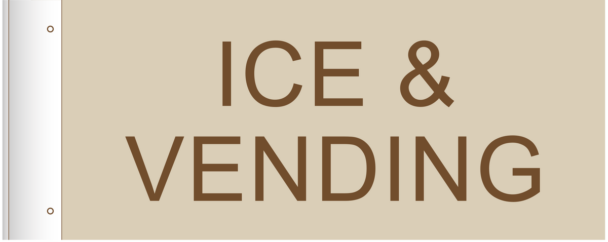 Country Inn & Suites Projecting Sign - Ice & Vending (Woodhaven)