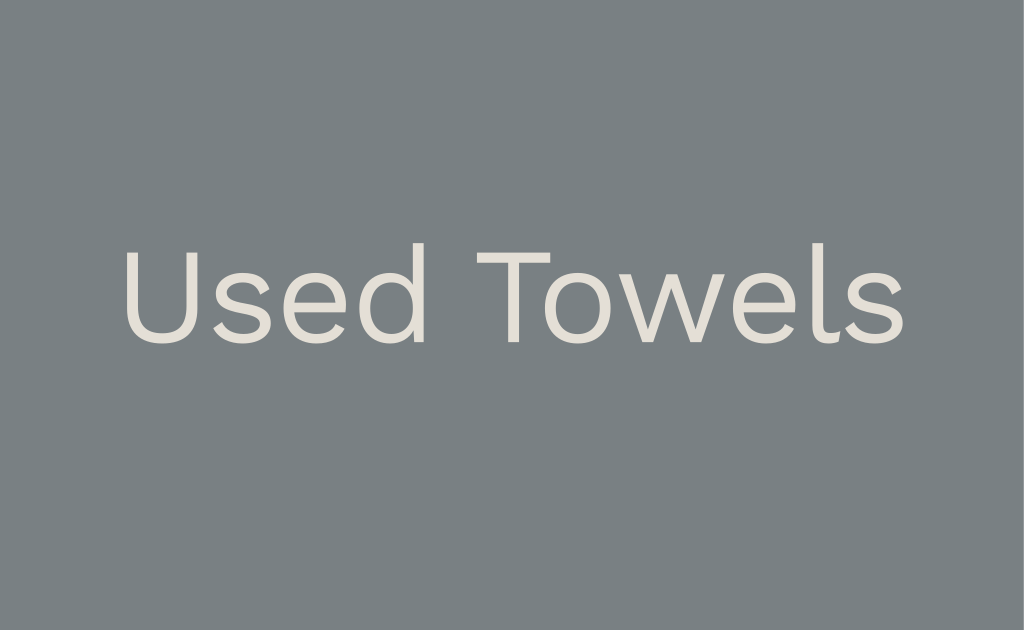 Hyatt Studios Informational - Used Towels
