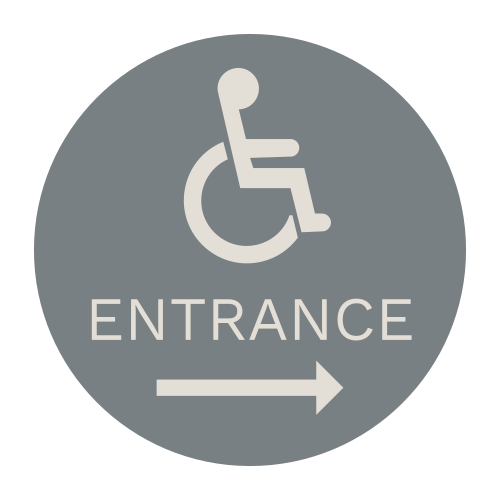Hyatt Studios Accessible Entrance - Right Arrow