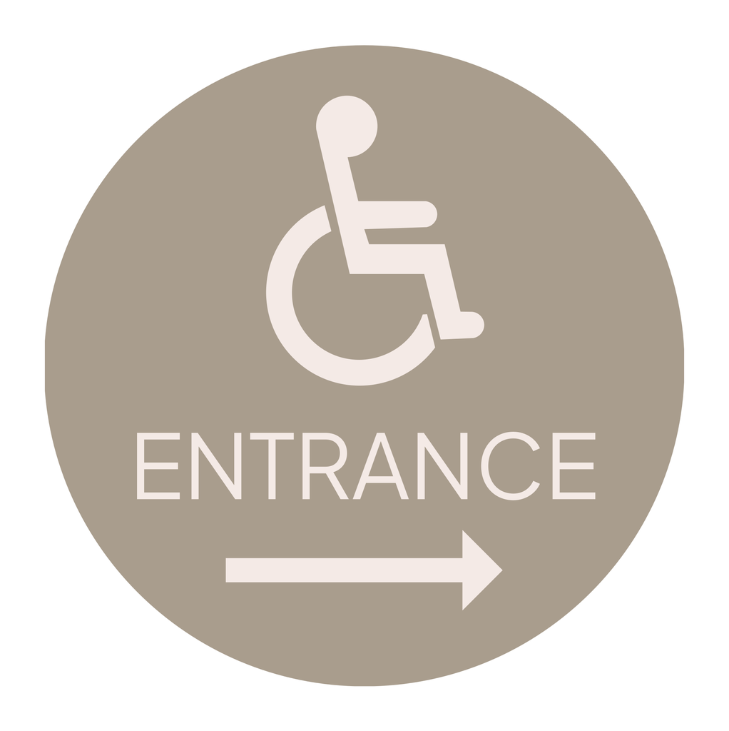 Hyatt Select Emergency Informational - Entrance Right Arrow