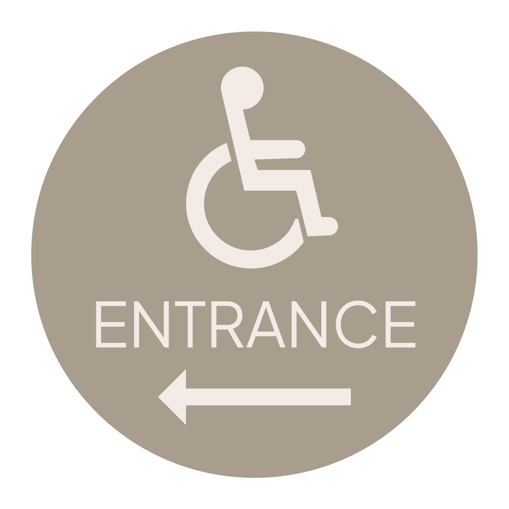 Hyatt Select Emergency Informational - Entrance Left Arrow