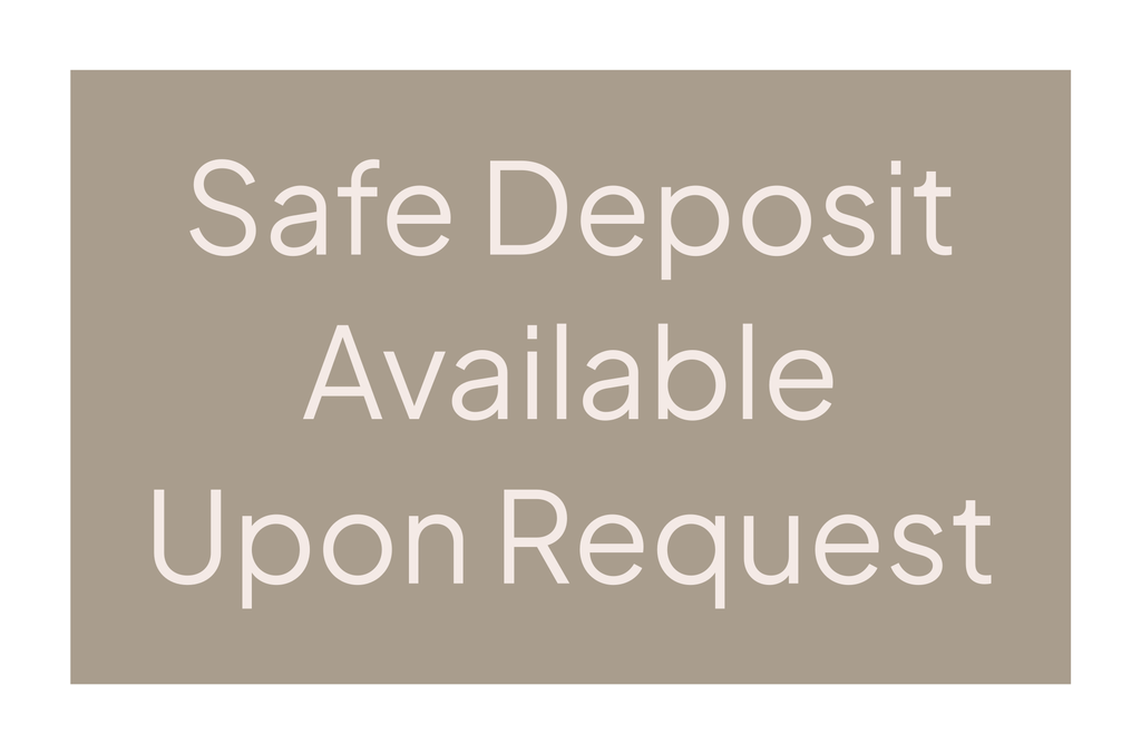 Hyatt Select Informational - Safe Deposit Available Upon Request