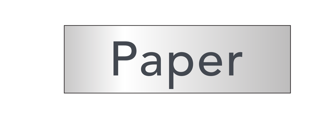 Courtyard Recycling/Amenity Label - Paper