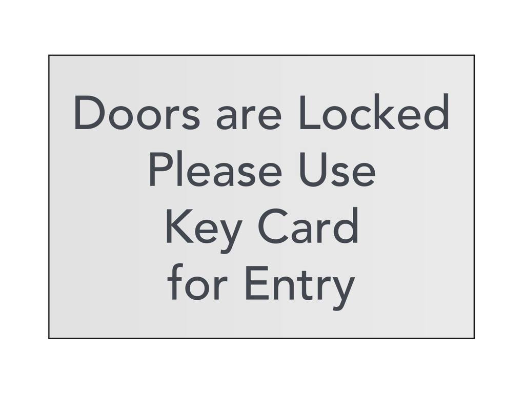 Courtyard Exterior - Doors Are Locked Please Use Key Card For Entry