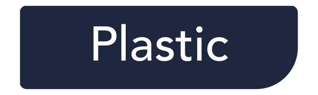 StudioRes Recycling Label - Plastic