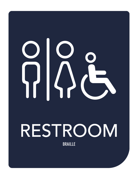StudioRes Restroom Sign - All Gender