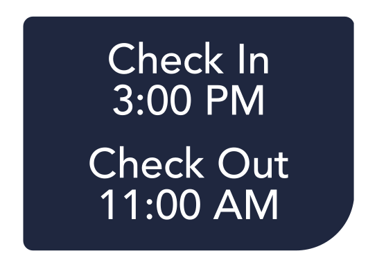 StudioRes Informational - Check In / Check Out