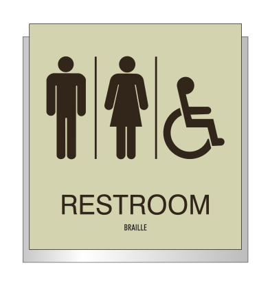 SpringHill Suites Restroom ID - Restroom Accessible