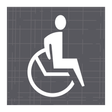 AC Hotel Accessible Symbol Sign