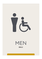 City Express Restroom Identification - Men