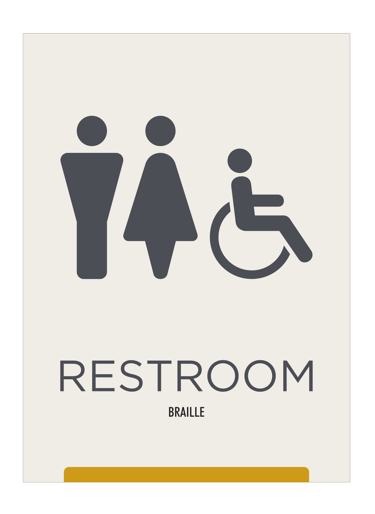 City Express Restroom Identification