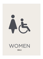 City Express Restroom Identification - Women (BOH)